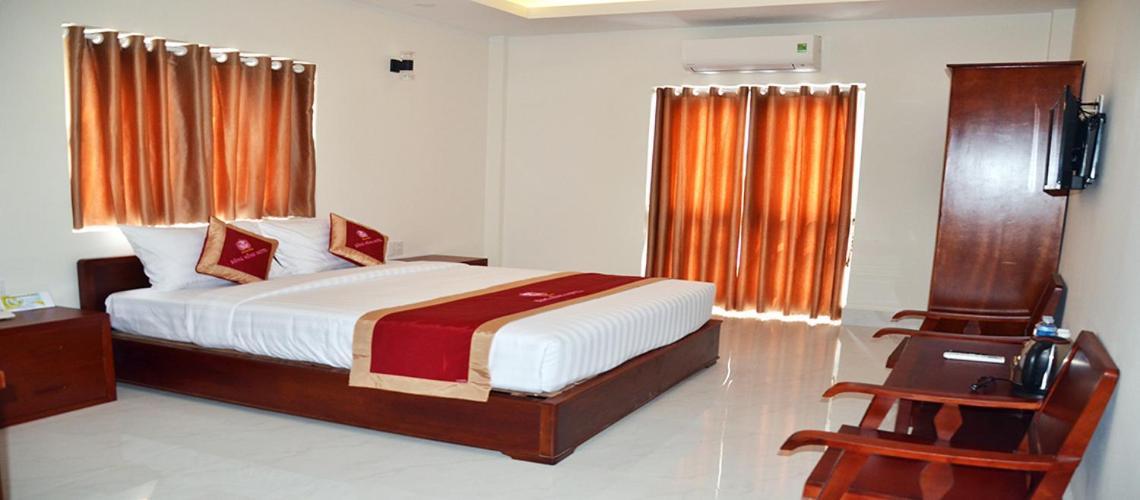 Hotel Khach San Bong Hong Sa Dec Exterior foto